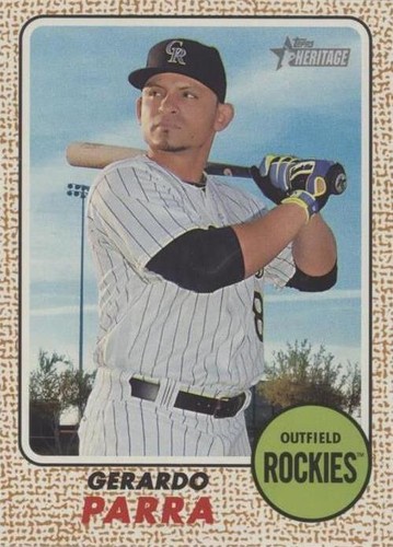 2017 Topps Heritage - Gerardo Parra #96