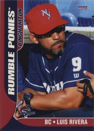 2018 Choice Binghamton Rumble Ponies - Luis Rivera #29