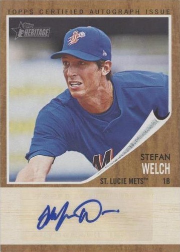 2011 Topps Heritage Minor League Edition - Stefan Welch #RA-SW
