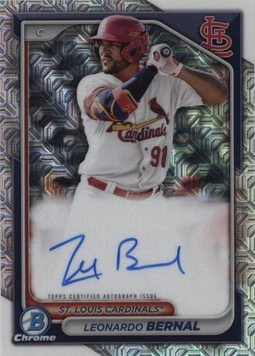 Leonardo Bernal Trading Cards