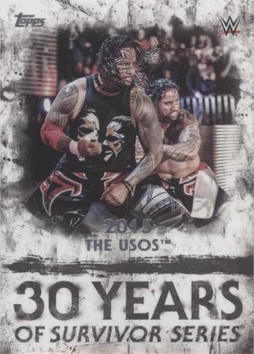 2018 Topps WWE Undisputed - The Usos #SS-23
