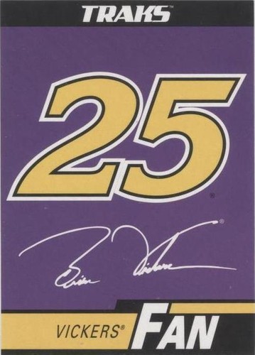 2006 Press Pass Traks - Brian Vickers #25