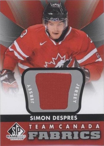 2012-13 SP Game Used Edition - Simon Despres #TC-7