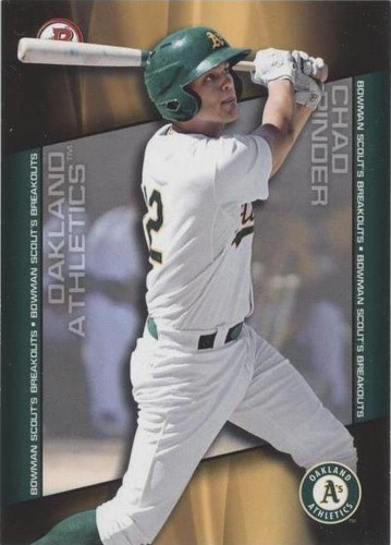 2014 Bowman Draft - Chad Pinder #BSB-CP