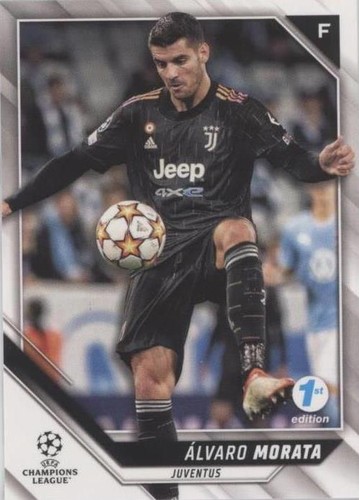 2021-22 Topps UCL Collection 1st Edition Alvaro Morata #23
