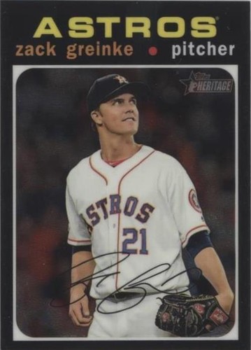 2020 Topps Heritage - Zack Greinke #THC-149