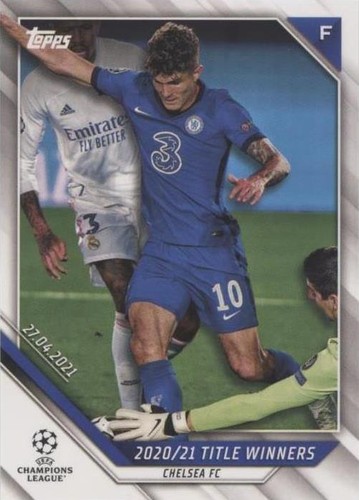 2021-22 Topps UCL Collection Christian Pulisic #81
