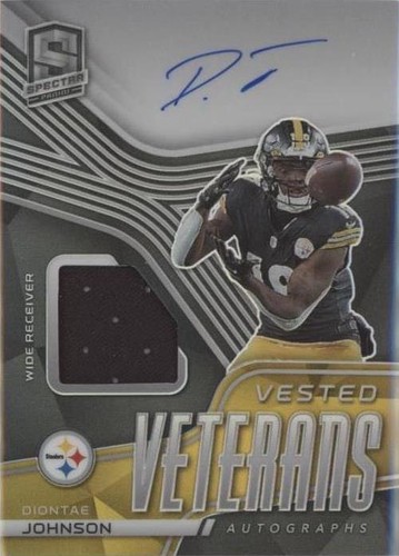 2021 Panini Spectra Diontae Johnson #VV-DJ
