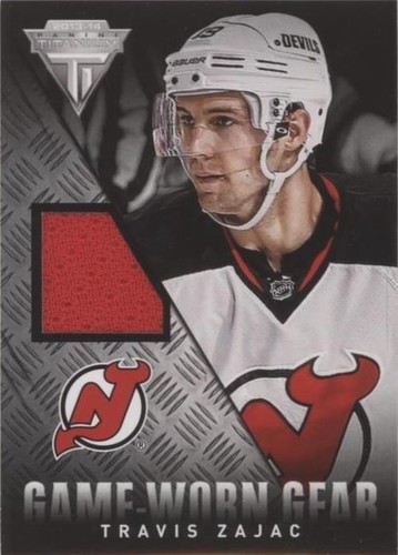 2013-14 Panini Titanium - Travis Zajac #GG-TZ