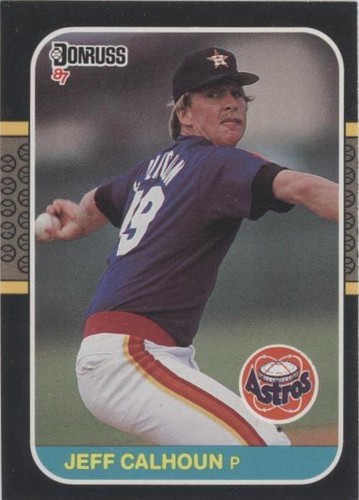 1987 Donruss - Jeff Calhoun #578