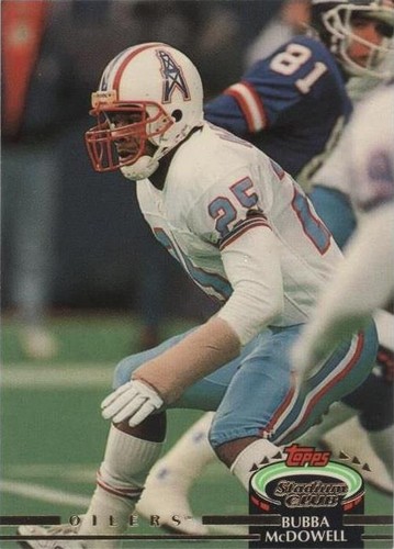 1992 Topps Stadium Club Bubba McDowell #491