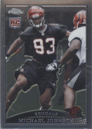 2009 Topps Chrome Michael Johnson #TC185