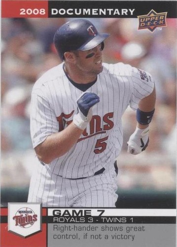 2008 Upper Deck Documentary - Michael Cuddyer #167
