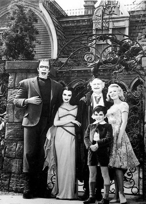 380854 Munsters 1964 Fred Gwynne Yvonne De Carlo Al Lewis WALL PRINT POSTER US