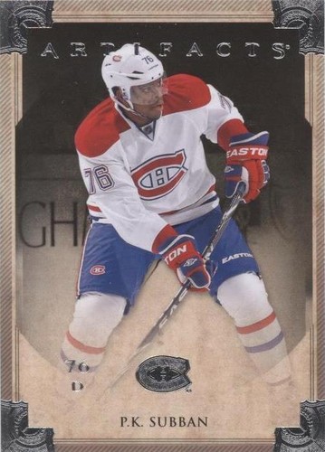 2013-14 Upper Deck Artifacts - P. K. Subban #77