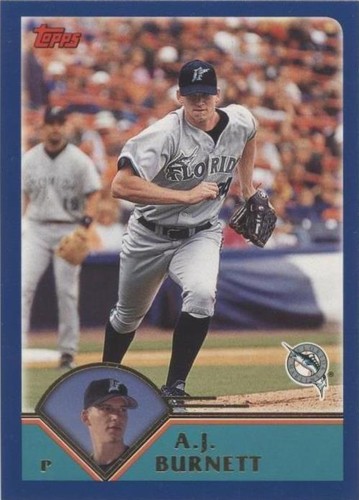 2003 Topps - A. J. Burnett #583