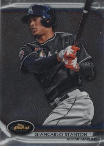 2012 Topps Finest - Giancarlo Stanton #9