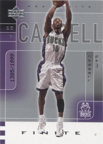 2002-03 Upper Deck Finite - Sam Cassell #52