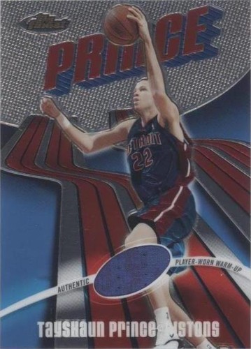 2003-04 Topps Finest - Tayshaun Prince #127