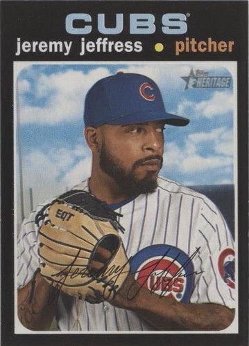 2020 Topps Heritage High Number - Jeremy Jeffress #521