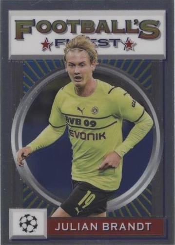 2021-22 Topps Finest Flashbacks UCL Julian Brandt #188