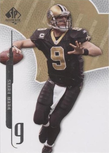 2008 SP Authentic Drew Brees #82