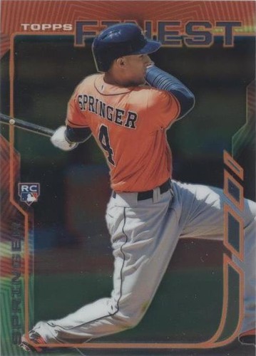 2014 Topps Finest - George Springer #39