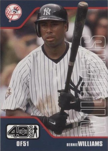 2002 Upper Deck 40 Man - Bernie Williams #429