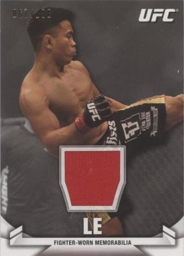 2013 Topps UFC Knockout - Cung Le #KR-CL
