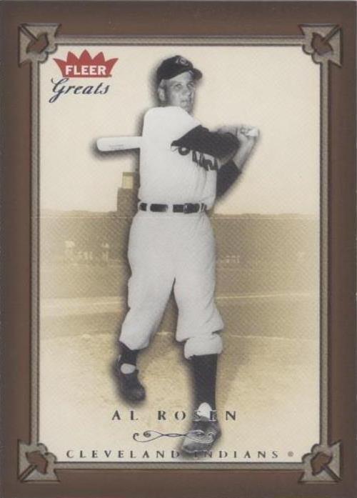 2004 Fleer Greats of the Game - Al Rosen #82