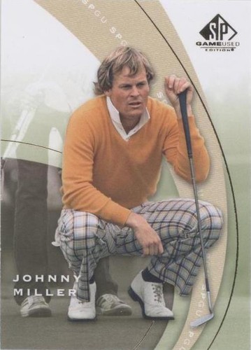 2012 SP Game Used Edition - Johnny Miller #7