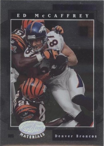2001 Leaf Certified Materials Ed McCaffrey #28