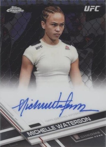 2017 Topps Chrome UFC - Michelle Waterson #FA-MW