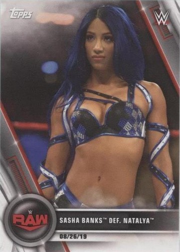 2020 Topps WWE Women's Division - Sasha Banks #72