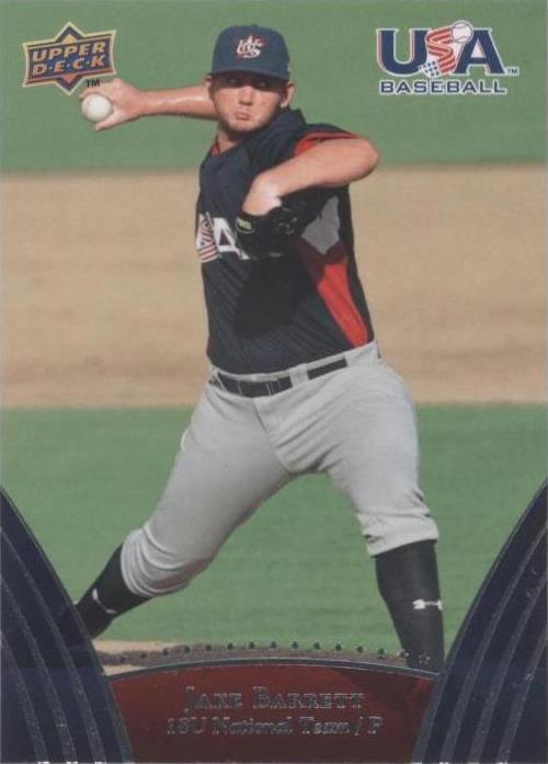 2008 Upper Deck USA Baseball Teams - Jake Barrett #32