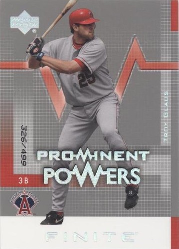 2003 Upper Deck Finite - Troy Glaus #179