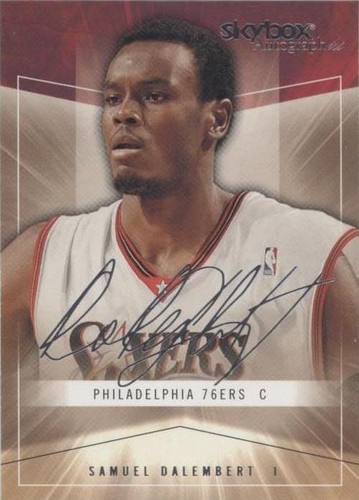 2004-05 Skybox Autographics - Samuel Dalembert #44