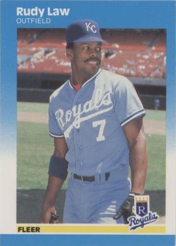 1987 Fleer - Rudy Law #372