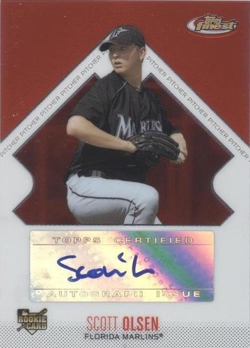 2006 Topps Finest - Scott Olsen #148