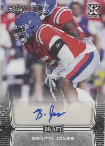 2020 Leaf Draft Benito Jones #BA-BJ2