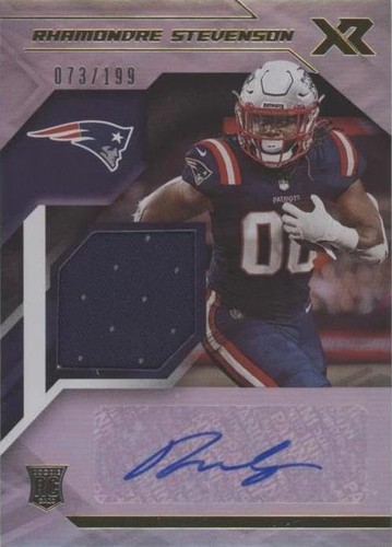 2021 Panini XR Rhamondre Stevenson #RSA-RST