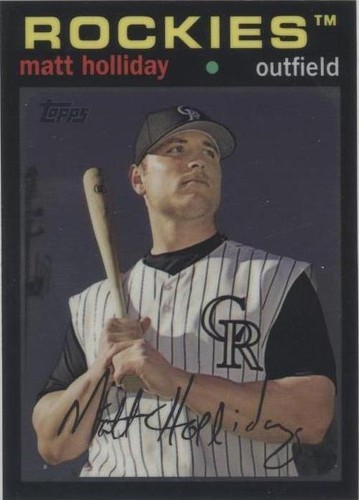 2008 Topps Chrome - Matt Holliday #TCHC44