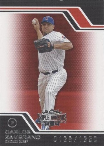 2008 Topps Triple Threads - Carlos Zambrano #249