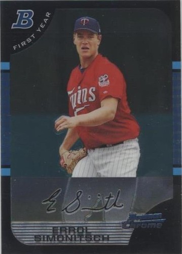 2005 Bowman Chrome - Errol Simonitsch #217