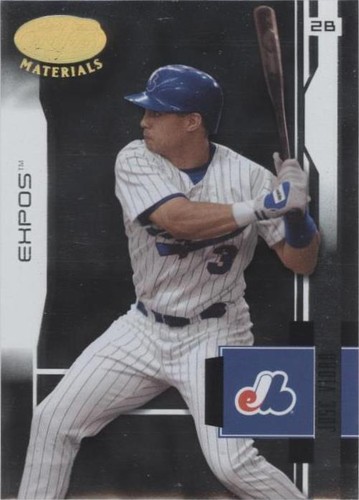 2003 Leaf Certified Materials - Jose Vidro #110