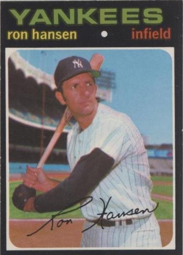 1971 O-Pee-Chee - Ron Hansen #419