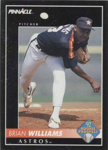 1992 Pinnacle - Brian Williams #540
