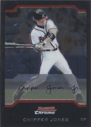 2004 Bowman Chrome - Chipper Jones #105