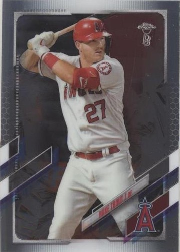 2021 Topps Chrome Ben Baller Edition - Mike Trout #27