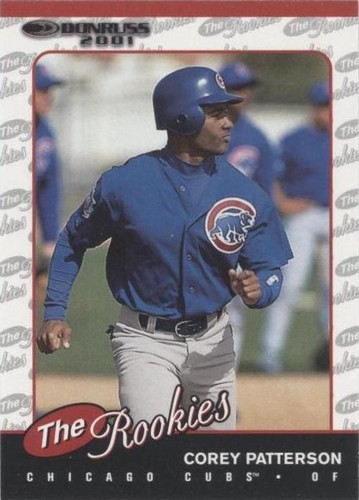 2001 Donruss The Rookies - Corey Patterson #R96